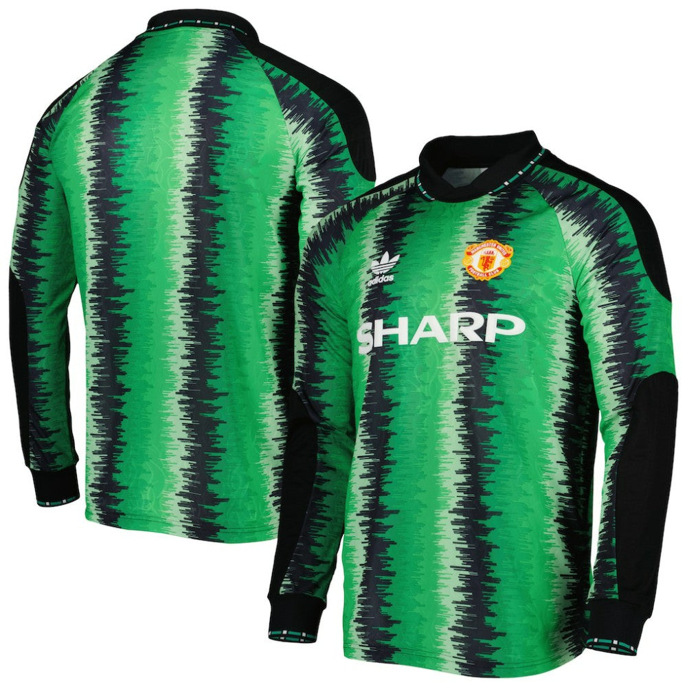 Manchester United Originals 90 Goalkeeper Replica Jersey Green - Adidas