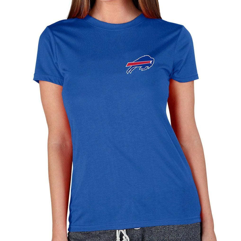 Buffalo Bills  Concepts Sport Women's Marathon Knit Lounge Top