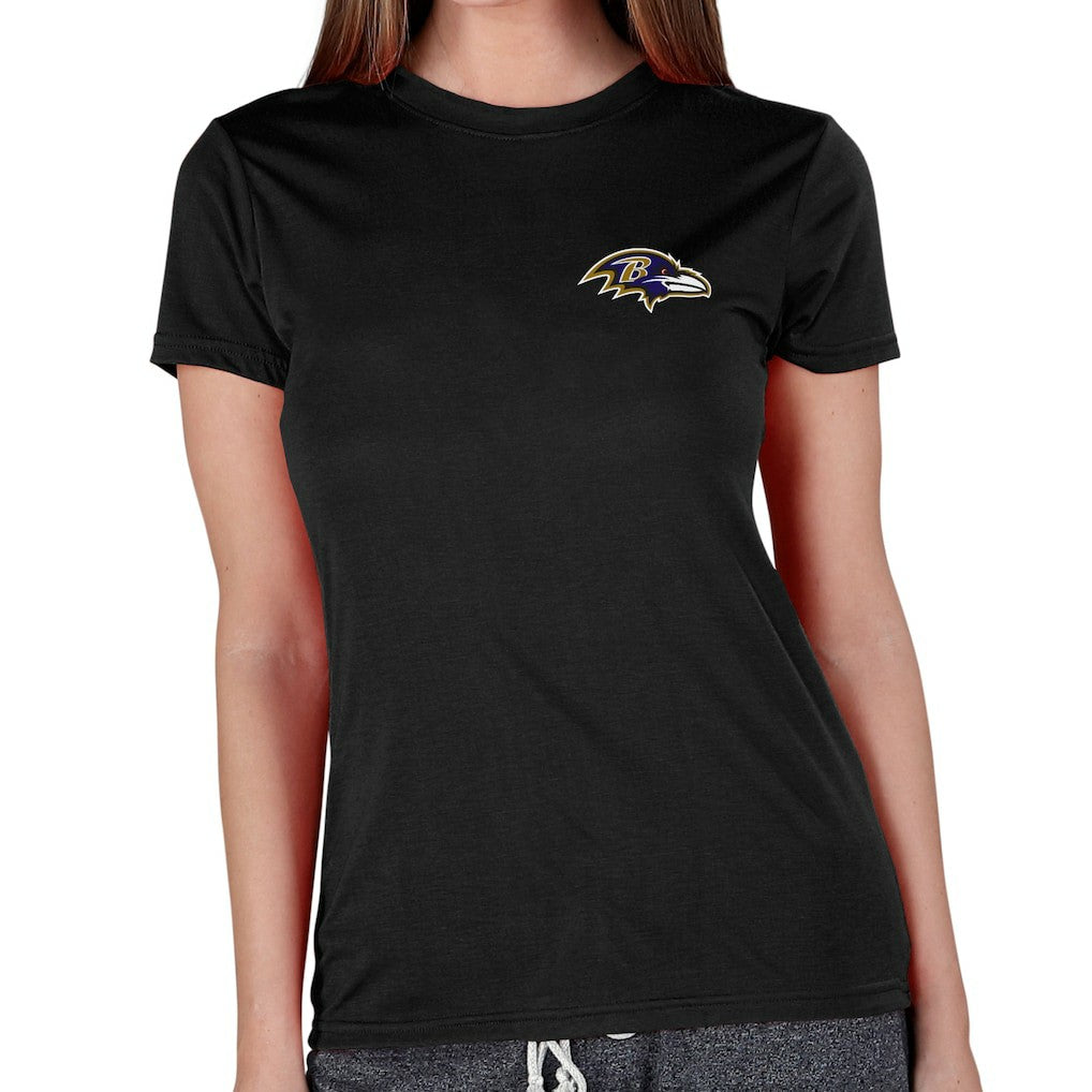 Baltimore Ravens  Concepts Sport Women's Marathon Knit Lounge Top