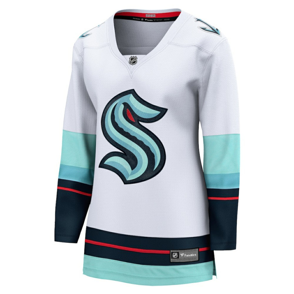 Seattle Kraken Fanatics Women's Away Breakaway Jersey For Sale
