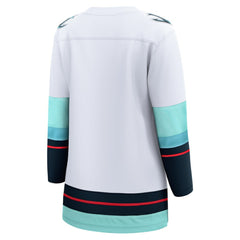 Seattle Kraken Fanatics Women's Away Breakaway Jersey For Sale