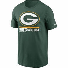 Green Bay Packers Nike Hometown Collection Title Town T-Shirt
