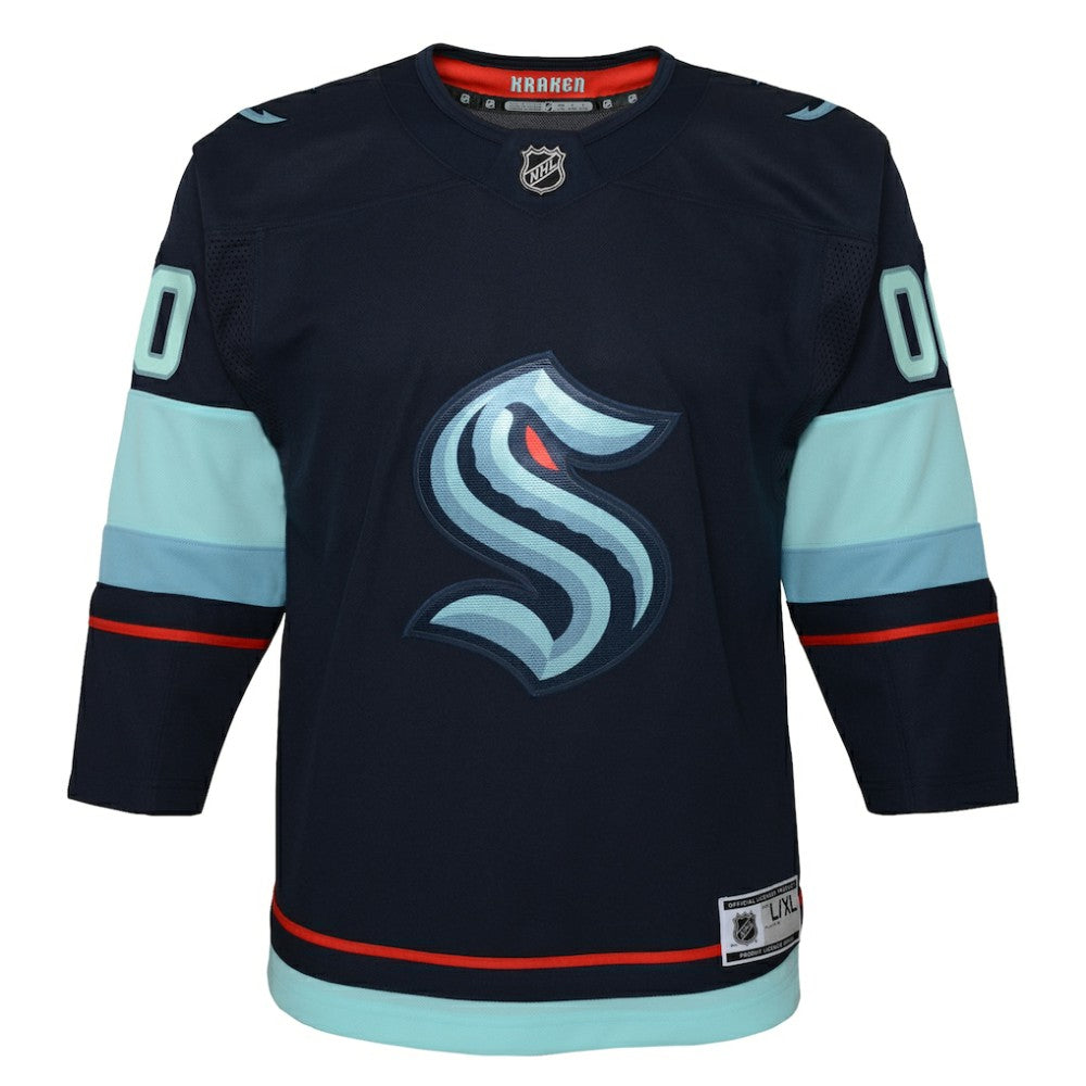 Seattle Kraken Youth Home Premier Custom Jersey Online