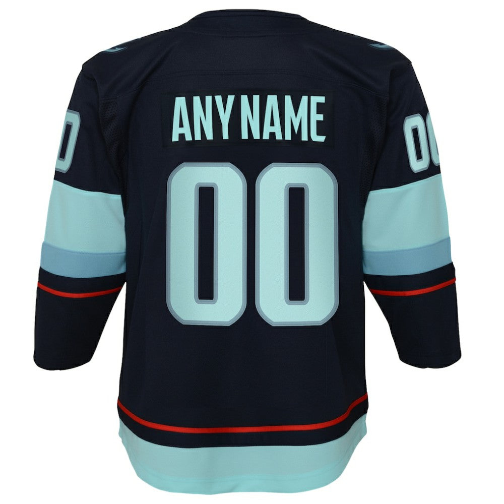 Seattle Kraken Youth Home Premier Custom Jersey Online