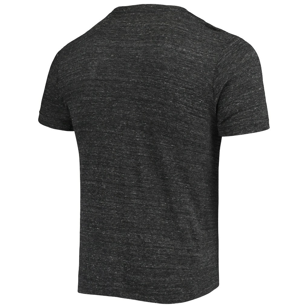 Las Vegas Raiders New Era Helmet Logo Tri-Blend T-Shirt