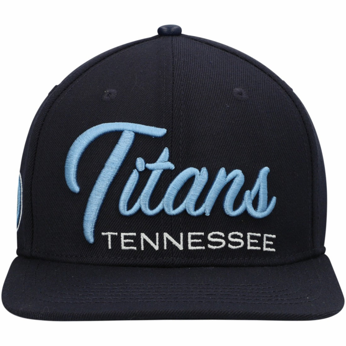Tennessee Titans  Pro Standard Script Wordmark Snapback Hat