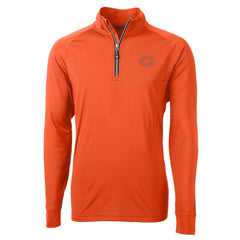 Chicago Bears  Cutter & Buck Adapt Eco Knit Quarter-Zip Pullover Jacket