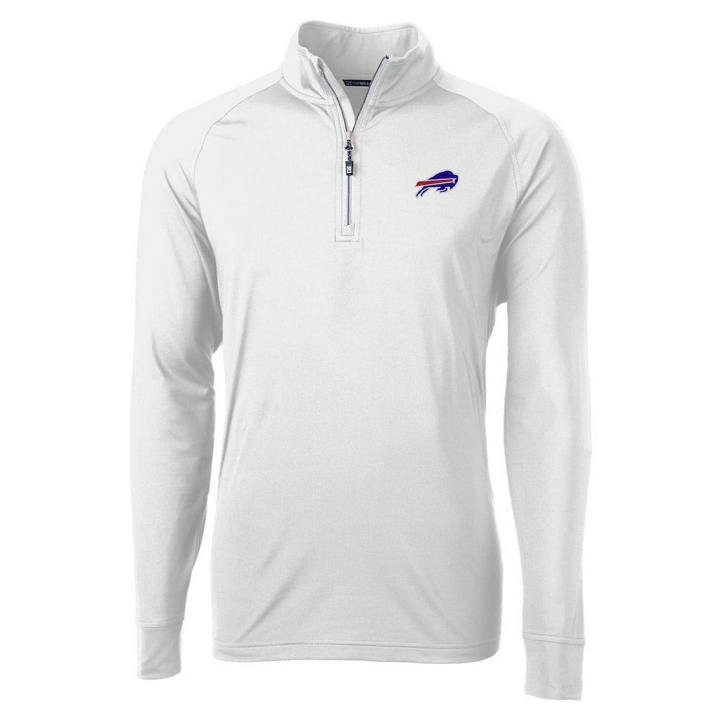 Buffalo Bills  Cutter & Buck Adapt Eco Knit Quarter-Zip Pullover Jacket