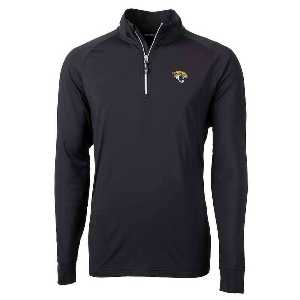 Jacksonville Jaguars  Cutter & Buck Adapt Eco Knit Quarter-Zip Pullover Jacket