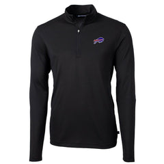 Buffalo Bills  Cutter & Buck Virtue Eco Pique Recycled Quarter-Zip Pullover Jacket