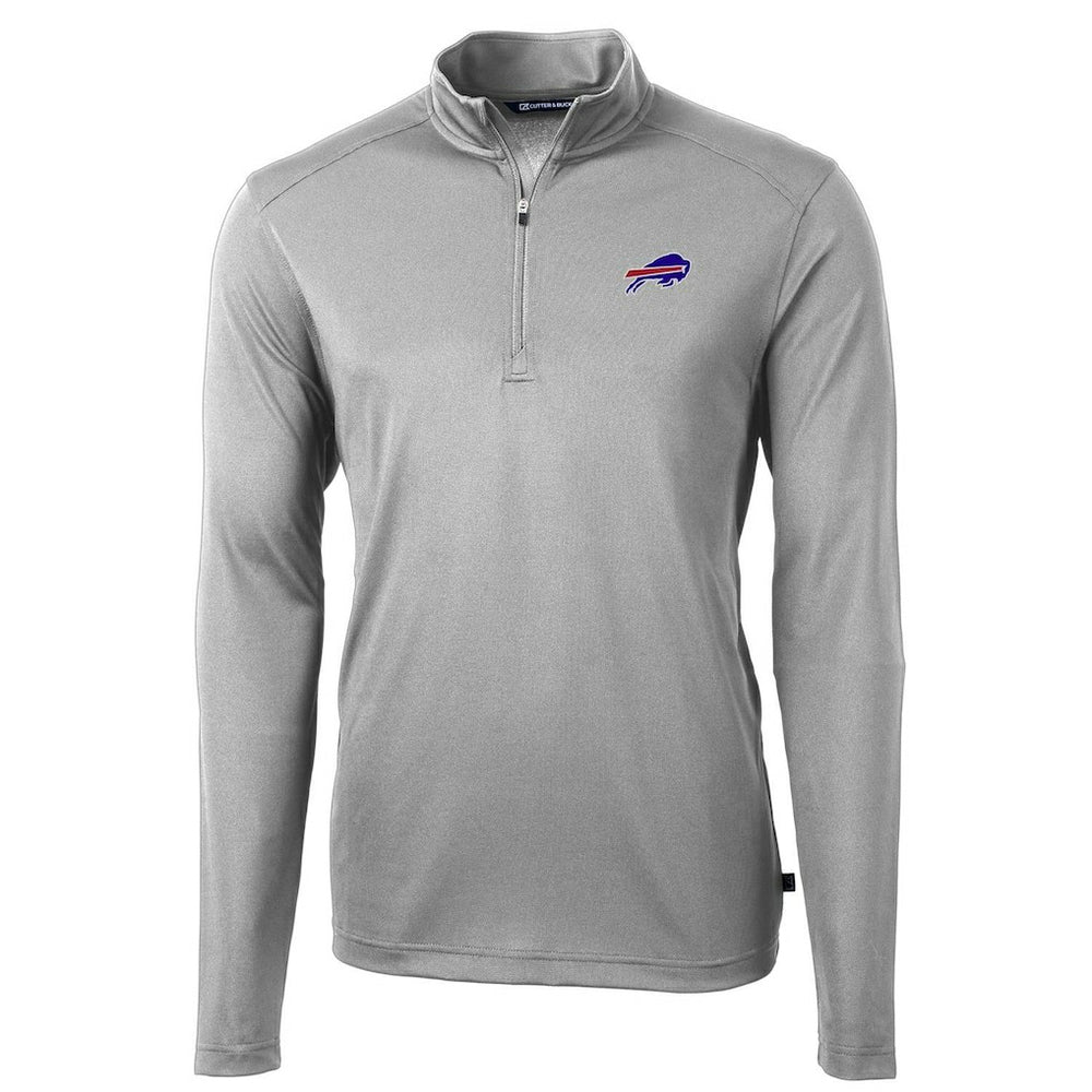 Buffalo Bills  Cutter & Buck Virtue Eco Pique Recycled Quarter-Zip Pullover Jacket