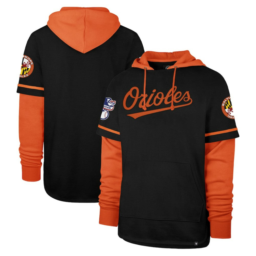 Baltimore Orioles '47 Trifecta Shortstop Pullover Hoodie | MLB Outlet