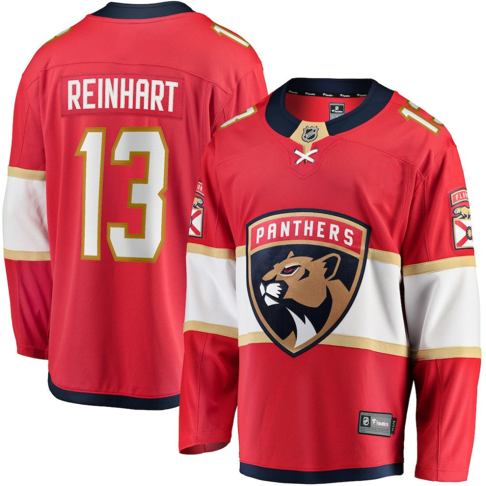Sam Reinhart Florida Panthers Fanatics Breakaway Player Jersey For Sale