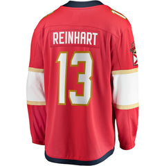 Sam Reinhart Florida Panthers Fanatics Breakaway Player Jersey For Sale