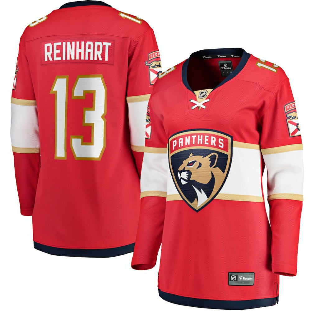 Sam Reinhart Florida Panthers Fanatics Women's Breakaway Player Jersey Outlet