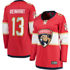 Sam Reinhart Florida Panthers Fanatics Women's Breakaway Player Jersey Outlet