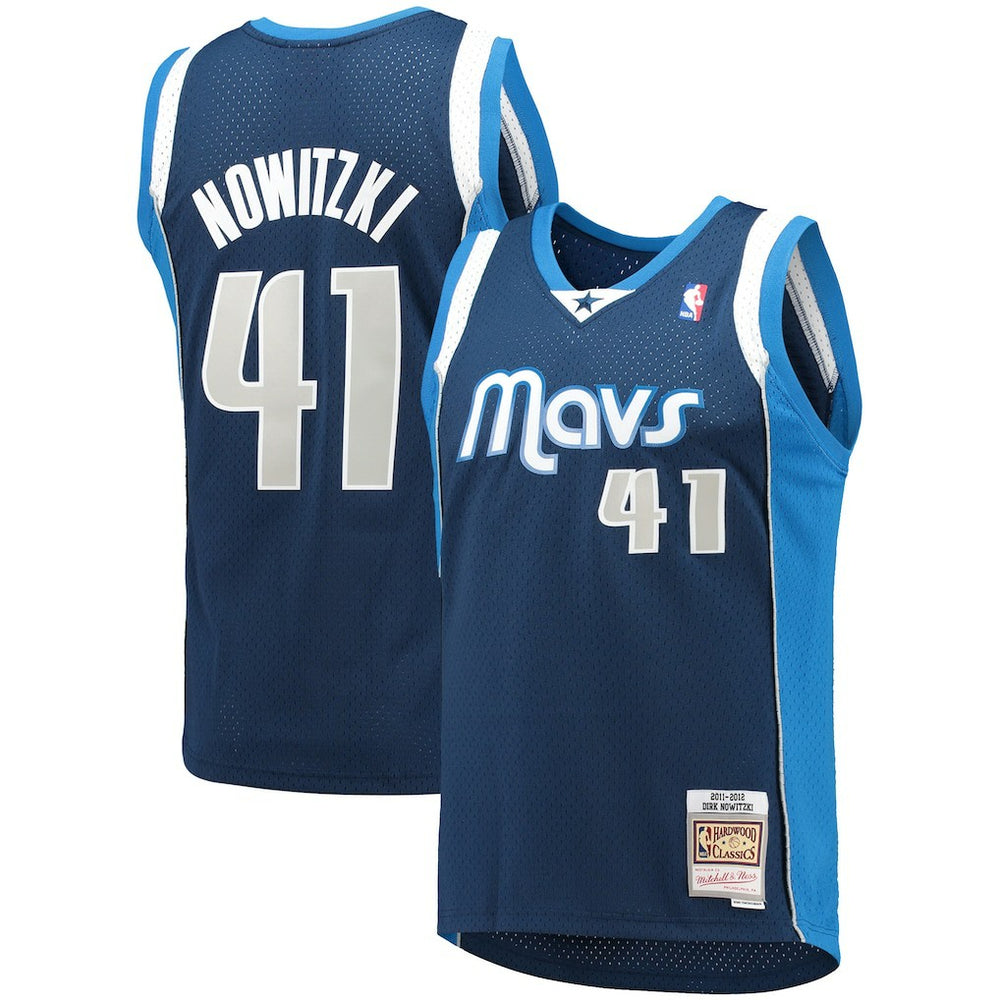 Dirk Nowitzki Dallas Mavericks 2011/12 Hardwood Classics Swingman Jersey sale Online
