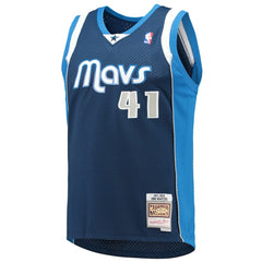 Dirk Nowitzki Dallas Mavericks 2011/12 Hardwood Classics Swingman Jersey sale Online
