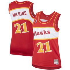 Dominique Wilkins Atlanta Hawks Women's Hardwood Classics Swingman Jersey On Sale