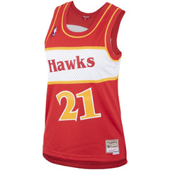 Dominique Wilkins Atlanta Hawks Women's Hardwood Classics Swingman Jersey On Sale
