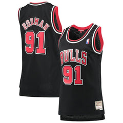 Dennis Rodman Chicago Bulls Women's Hardwood Classics Swingman Jersey sale Outlet