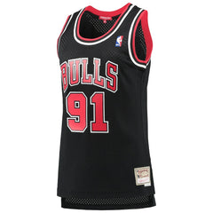 Dennis Rodman Chicago Bulls Women's Hardwood Classics Swingman Jersey sale Outlet