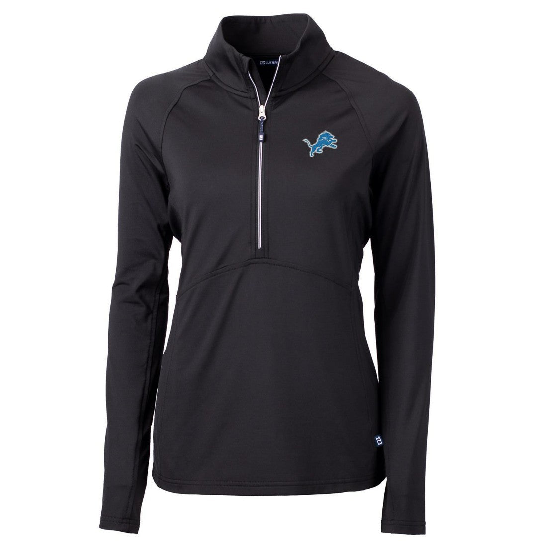 Detroit Lions  Cutter & Buck Women's Adapt Eco Knit Half-Zip Pullover Jacket