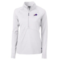Buffalo Bills  Cutter & Buck Women's Adapt Eco Knit Half-Zip Pullover Jacket
