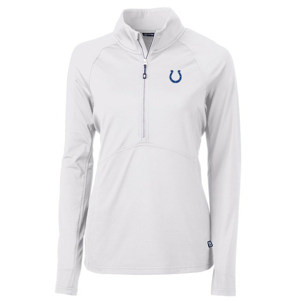 Indianapolis Colts  Cutter & Buck Women's Adapt Eco Knit Half-Zip Pullover Jacket