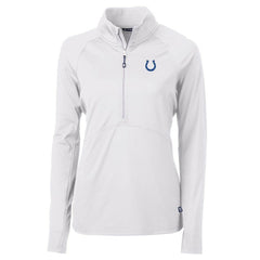 Indianapolis Colts  Cutter & Buck Women's Adapt Eco Knit Half-Zip Pullover Jacket