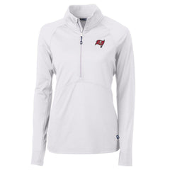 Tampa Bay Buccaneers  Cutter & Buck Women's Adapt Eco Knit Half-Zip Pullover Jacket