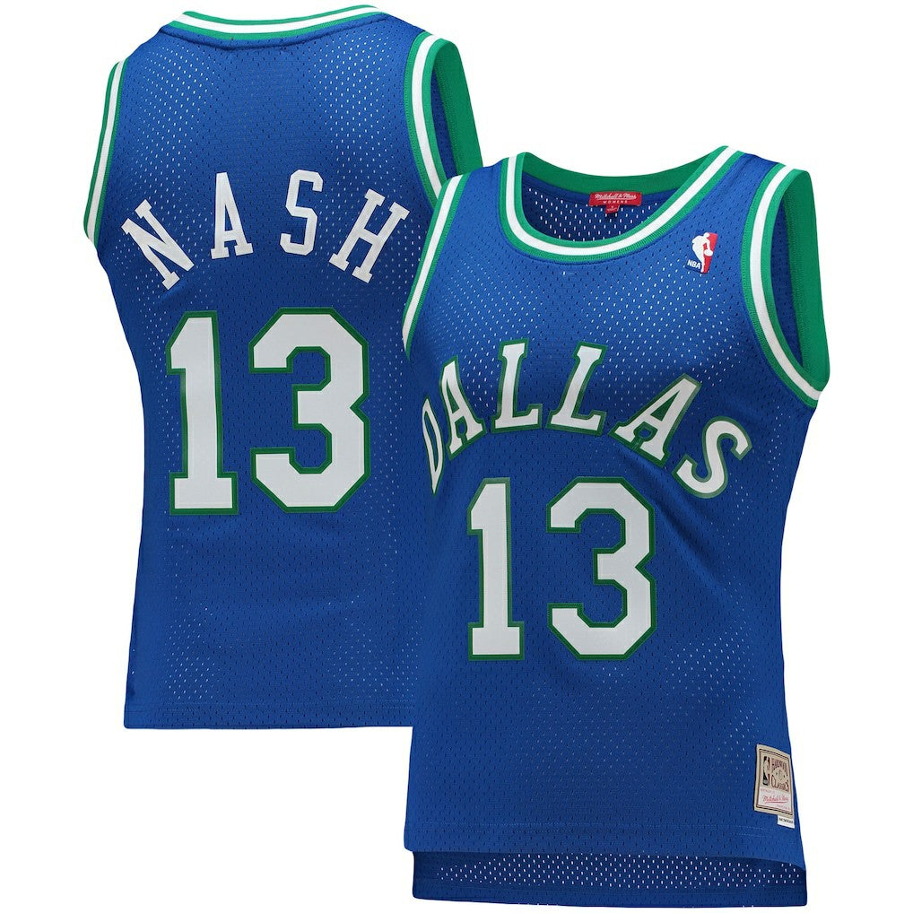 Steve Nash Dallas Mavericks Women's 1998/99 Hardwood Classics Swingman Jersey sale Online