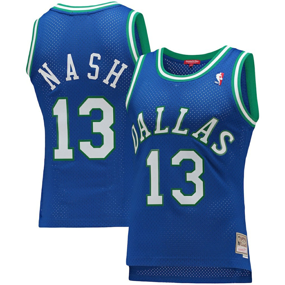 Steve Nash Dallas Mavericks Women's 1998/99 Hardwood Classics Swingman Jersey sale Online