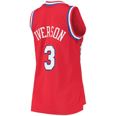 Allen Iverson Philadelphia 76ers Women's 2002/03 Hardwood Classics Swingman Jersey Outlet