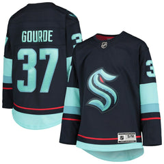 Yanni Gourde Seattle Kraken Youth Home Premier Player Jersey Discount