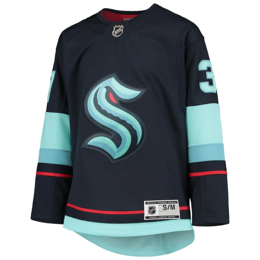 Yanni Gourde Seattle Kraken Youth Home Premier Player Jersey Discount