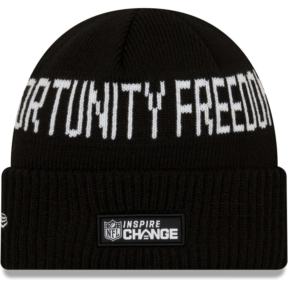 Cleveland Browns New Era Team Social Justice Cuffed Knit Hat