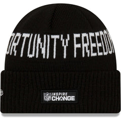 Cleveland Browns New Era Team Social Justice Cuffed Knit Hat