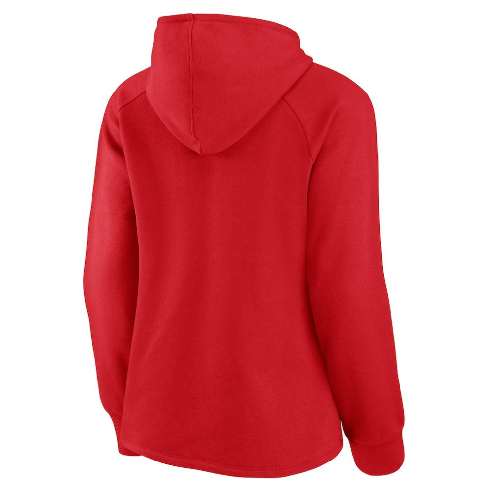 Washington Nationals Fanatics Women's Perfect Play Raglan Pullover Hoodie | MLB Outlet