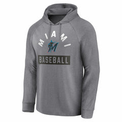 Miami Marlins Fanatics No Time Off Raglan Pullover Hoodie | MLB For sale