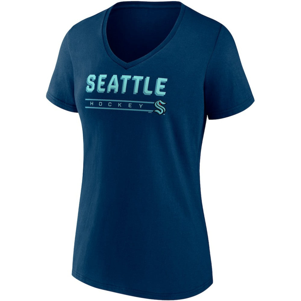 Seattle Kraken Fanatics Women's Parent 2-Pack V-Neck T-Shirt Set Online