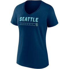 Seattle Kraken Fanatics Women's Parent 2-Pack V-Neck T-Shirt Set Online