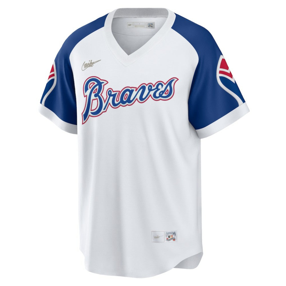 Hank Aaron Atlanta Braves Nike Home Cooperstown Collection Player Jersey | MLB On Sale