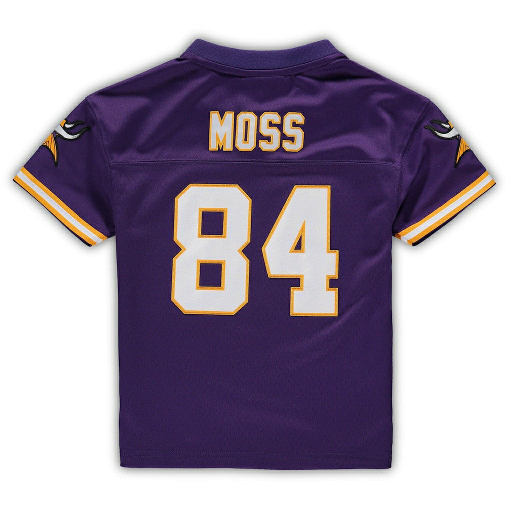 Minnesota Vikings Mitchell & Ness Randy Moss  Male Preschool 1998 Retired Legacy Jersey