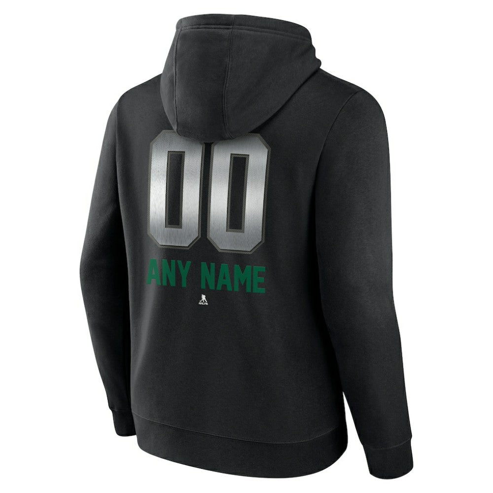 Dallas Stars Personalized Midnight Mascot Logo Pullover Hoodie Outlet