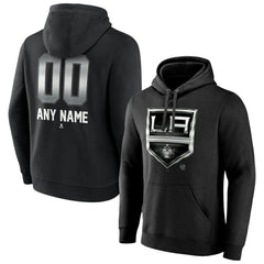 Los Angeles Kings Personalized Midnight Mascot Logo Pullover Hoodie For Sale