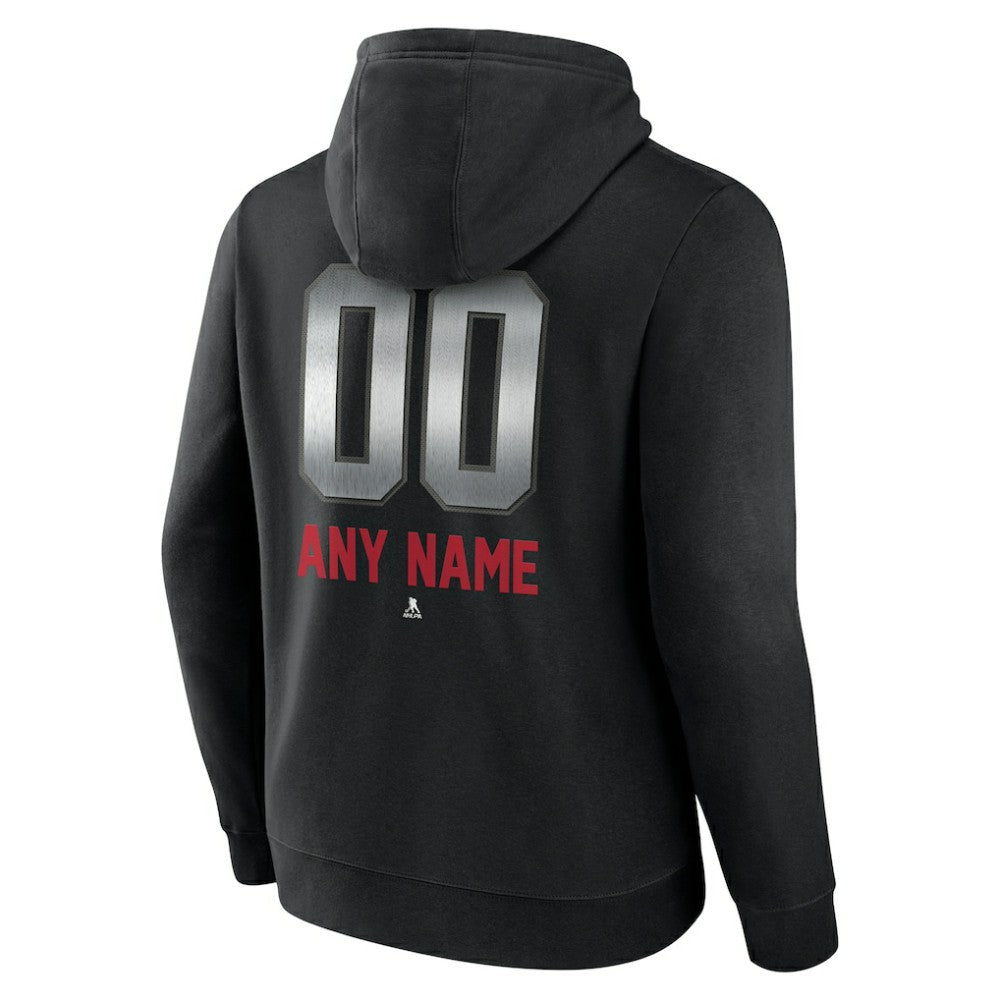 Minnesota Wild Personalized Midnight Mascot Logo Pullover Hoodie Online