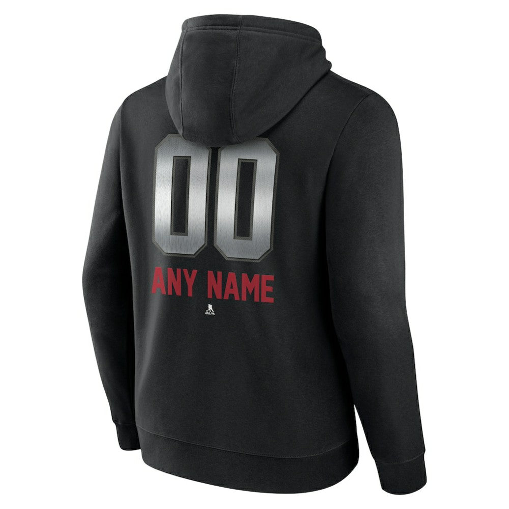 Montreal Canadiens Personalized Midnight Mascot Logo Pullover Hoodie Outlet