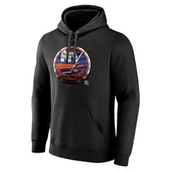 New York Islanders Personalized Midnight Mascot Logo Pullover Hoodie Discount