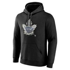 Toronto Maple Leafs Personalized Midnight Mascot Logo Pullover Hoodie Outlet